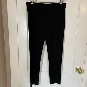 Women’s Black Calvin Klein Sz Large Jegging Performance Quick Dry Fabric